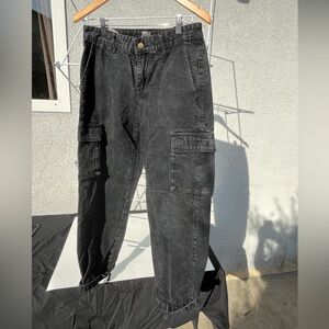 Wezc Cargo Drawstring Leg Jeans Size 30x32